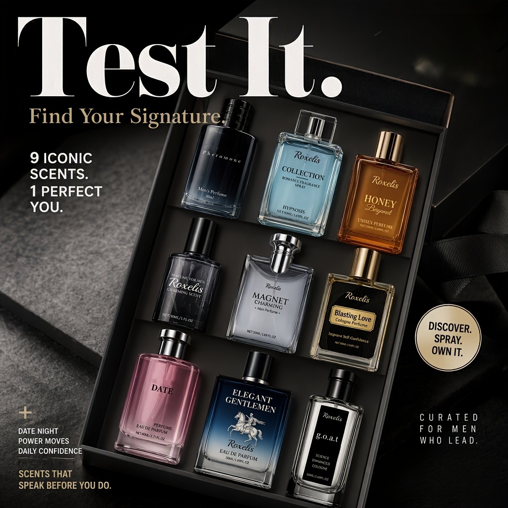 Luxury Skincare Shop - 1 bottiglia di colonia da uomo
