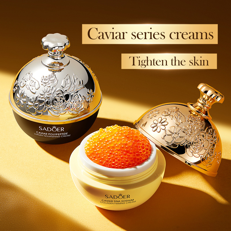 Luxury Skincare & Spa Photos - Crema di Lusso all'Essenza di Caviale