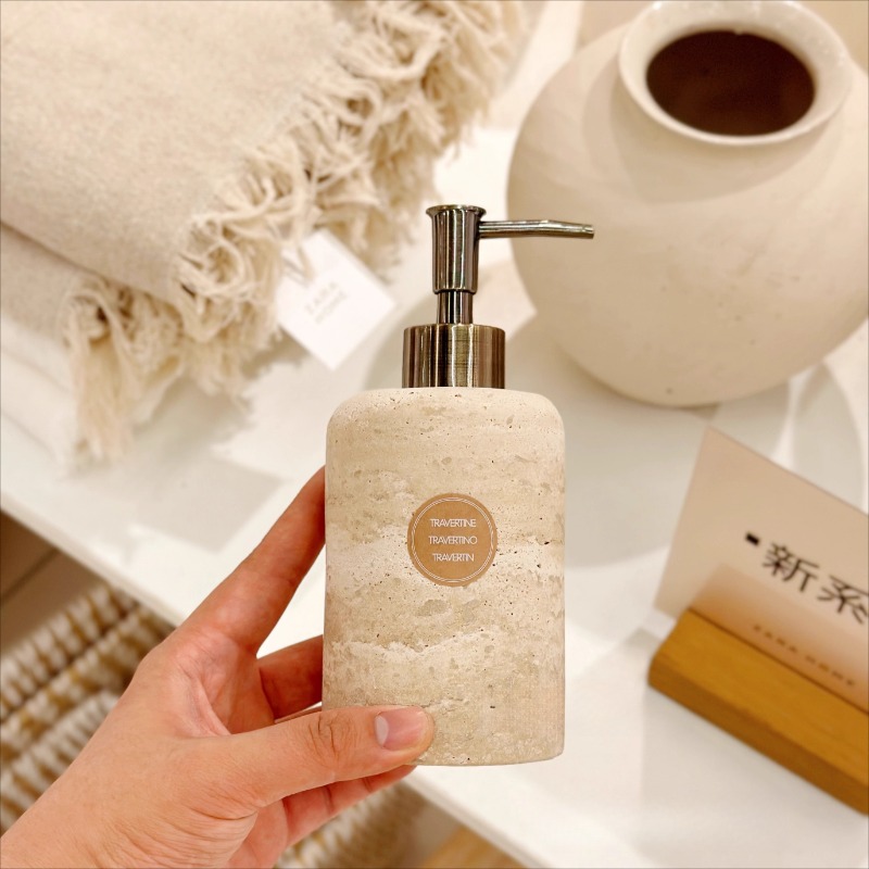 Dispenser per lozione in pietr - Luxury Skincare Bottles recensione e prezzo