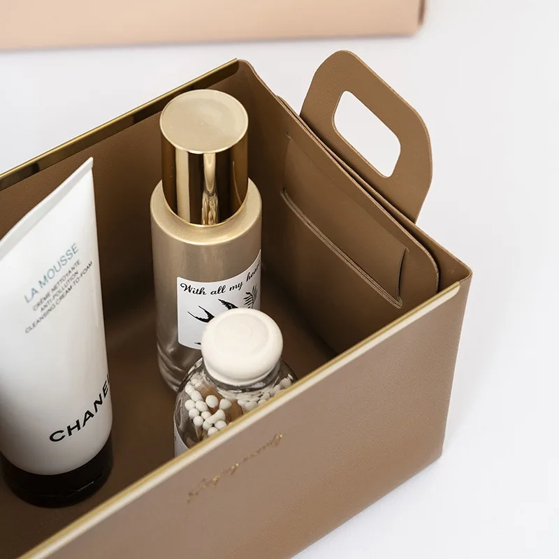 Scatola Portaoggetti in Pelle, - Luxury Skincare Organic recensione e prezzo