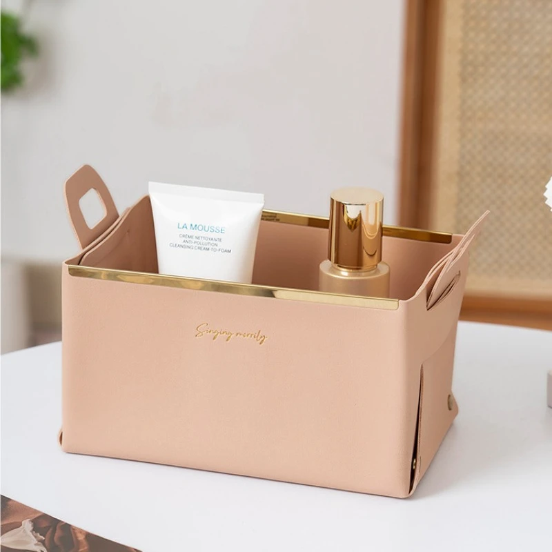 Scatola Portaoggetti in Pelle, - Luxury Skincare Organic recensione e prezzo